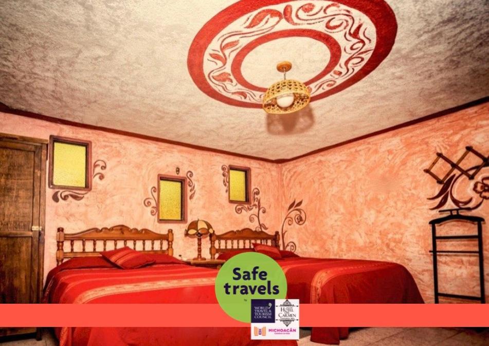 Hotel Del Carmen Tlalpujahua de Rayón Zewnętrze zdjęcie